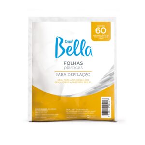 Folhas Plásticas para Depilação Depil Bella 60fls