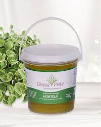 Cera Hidrossolúvel Hortelã Dona Pele 550g