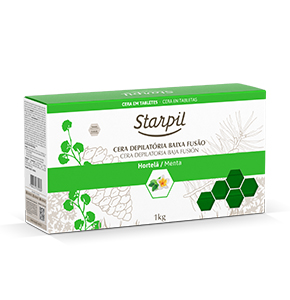 Cera Quente Hortelã Starpil 1kg