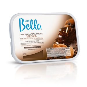 Cera Depilatória Negra deo Depil Bella 500g