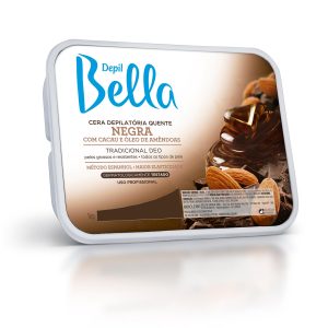 Cera Depilatória Negra  Depil Bella 1kg