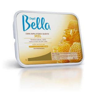 Cera Depilatória Mel  Depil Bella 1kg
