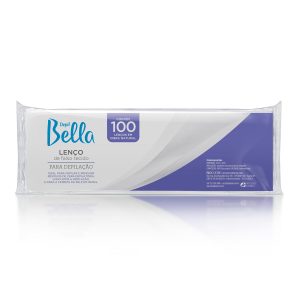 Lenço para depilação Branco  Depil Bella 100fls