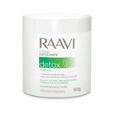 Creme Esfoliante Detox Alta abrasão Raavi 500g