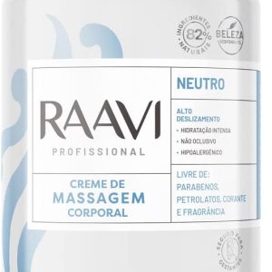 Creme Massagem Neutro Raavi 1kg