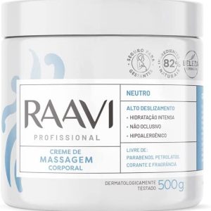 Creme Massagem Neutro Raavi 500g