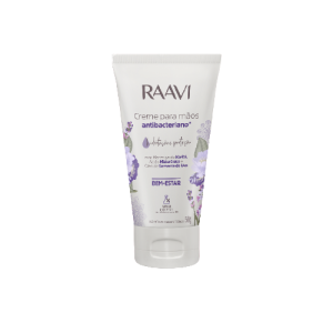 Creme para Mãos Antibacteriano Bem-Estar Raavi 50g