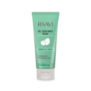 Gel Esfoliante Facial Clorofila & Tomate Raavi 75g