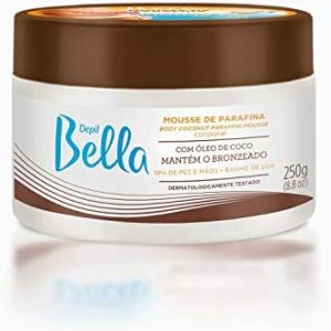 Mousse de Parafina Corporal com Oléo de Coco Depil Bella 250g