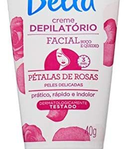Creme Depilatório Facial - Pétalas de Rosas Depil Bella 40g